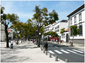 Avenida Arriaga, Funchal, Madeira